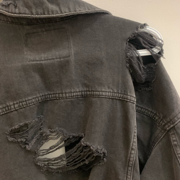 Ripped Jean Jacket - Picture 10 of 10